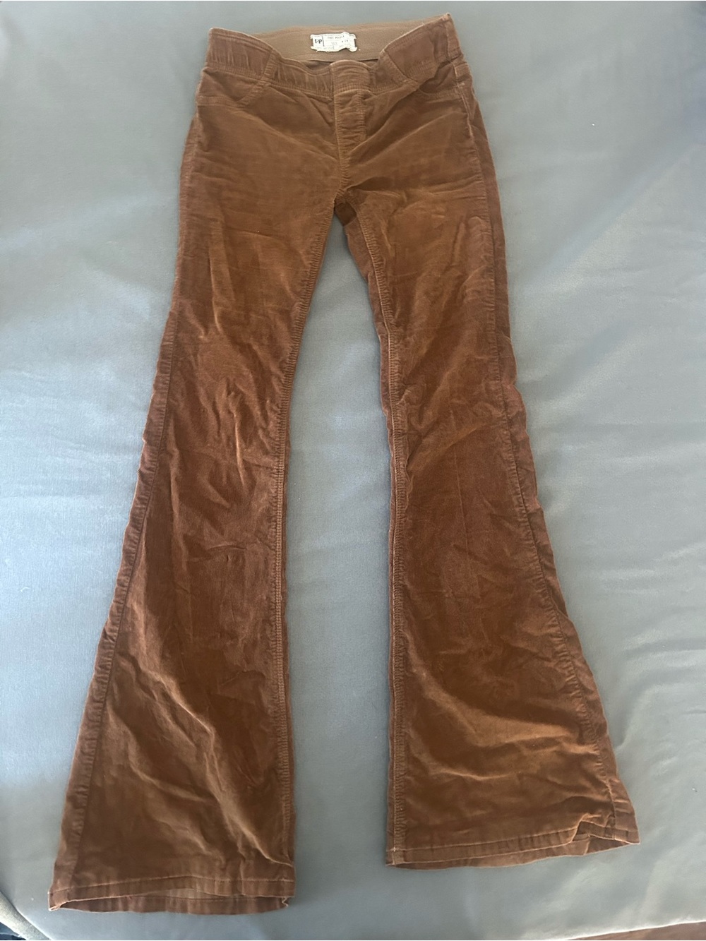 Free People Women’s Brown Corduroy Flared Pants